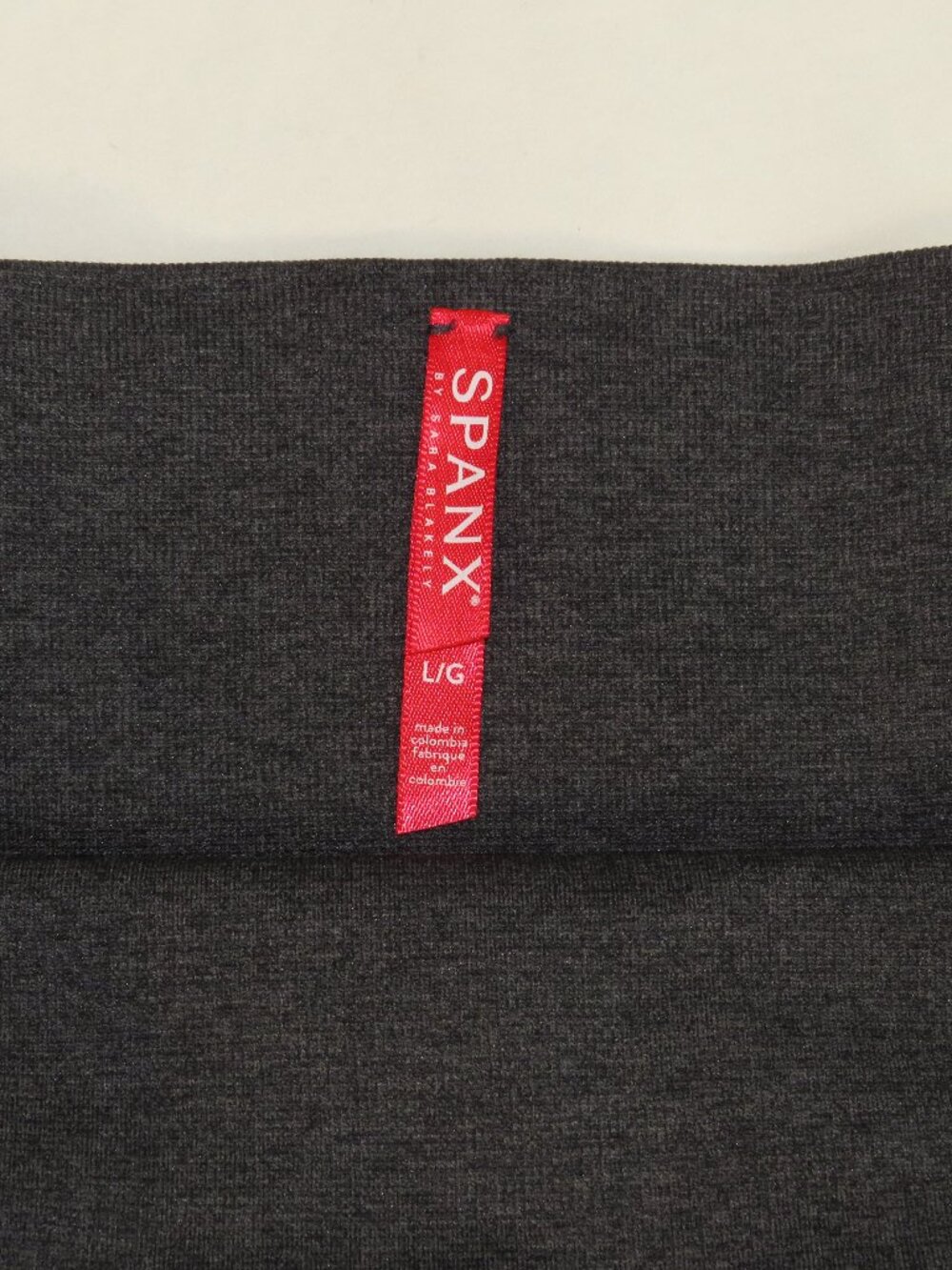 SPANX by Sara Blakely Gray Ponte Leggings | L/G | Tummy Control Shapewear |
